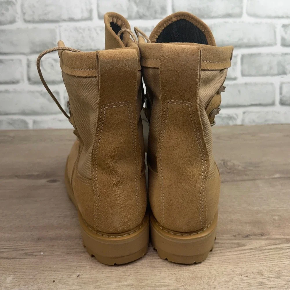 Bates Tactical Combat Boots Vibram Sole Tan Mens 4.5 R